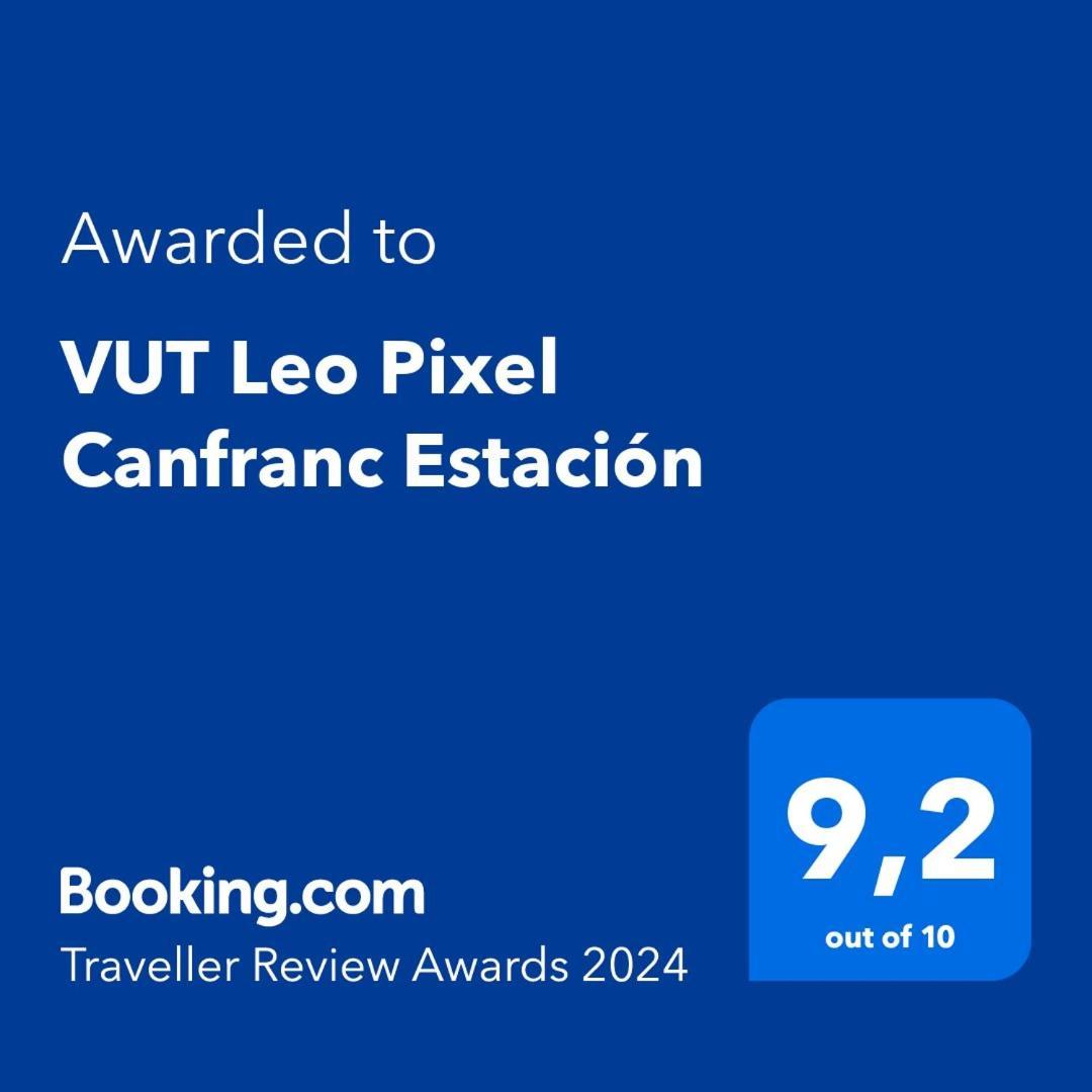 VUT Leo Pixel Canfranc Estación Apartamento Exterior foto